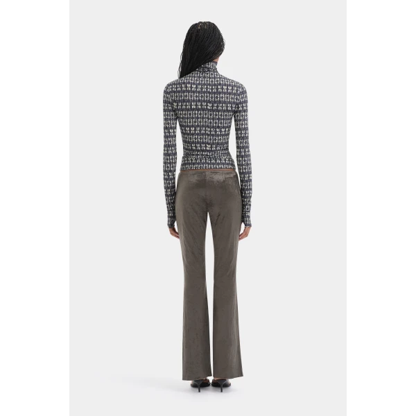 SIR the Label Kaja Pant in Smoke | Pants | Coveti