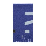 SIR the Label Lennox Knit Scarf in Blue Ice | Scarves | Coveti