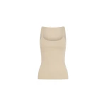 SIR the Label Liana Scoop Tank in Sand | Sleeveless | Coveti