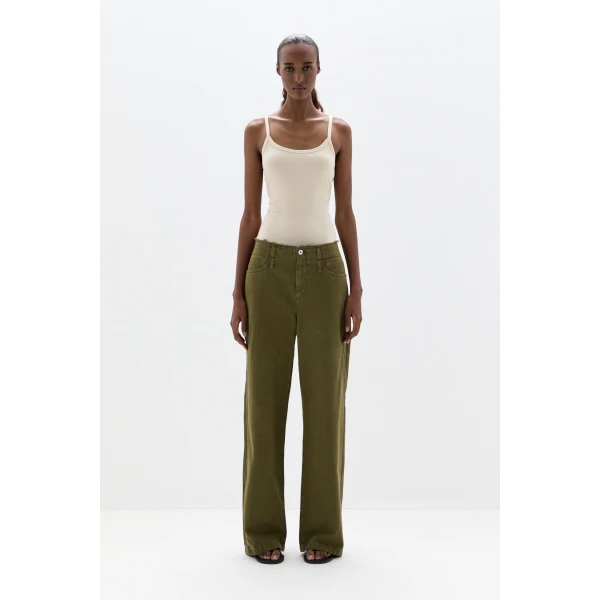 SIR the Label Liana Scoop Tank in Sand | Sleeveless | Coveti