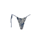 SIR the Label Lilia String Brief in Daisy Meadow | Bikini | Coveti