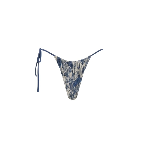 SIR the Label Lilia String Brief in Daisy Meadow | Bikini | Coveti