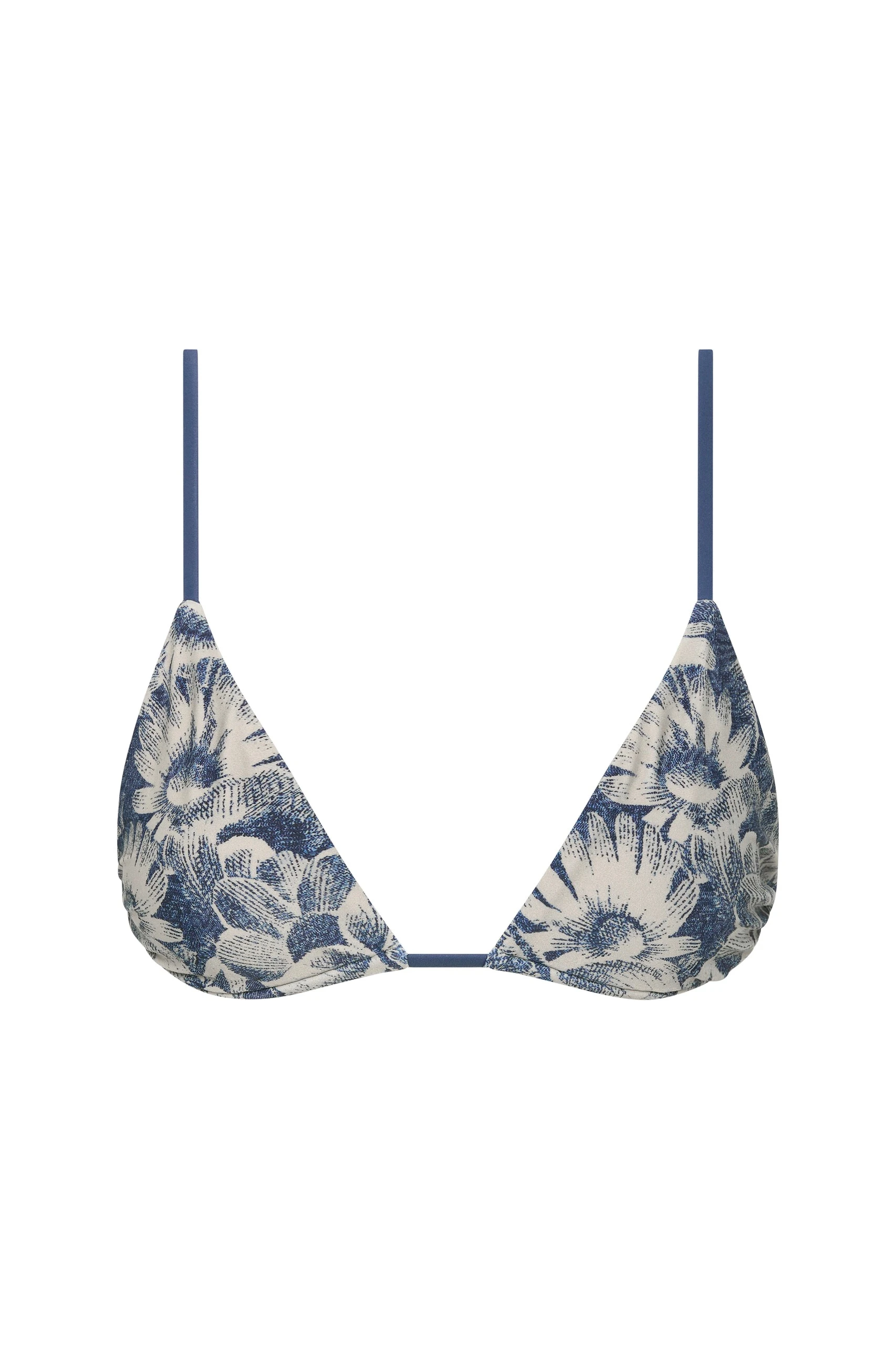 SIR the Label Lilia String Triangle Top in Daisy Meadow SIR the Label Lilia String Triangle Top in Daisy Meadow | Bikini | Coveti