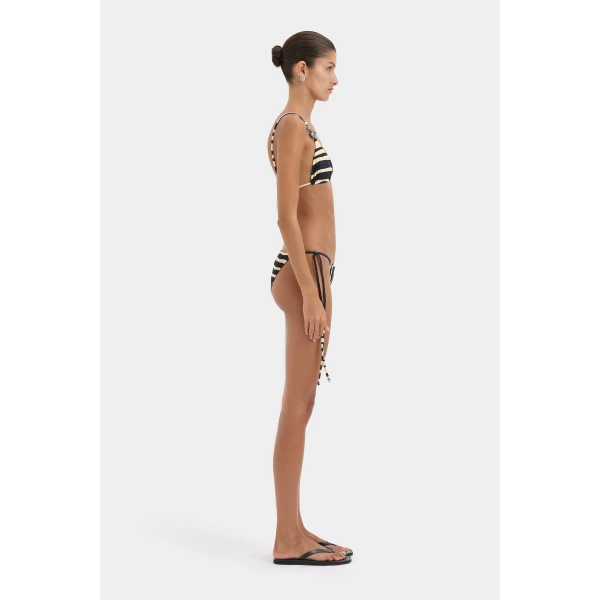 SIR the Label Linocut String Triangle Top in Ligne | Bikini | Coveti