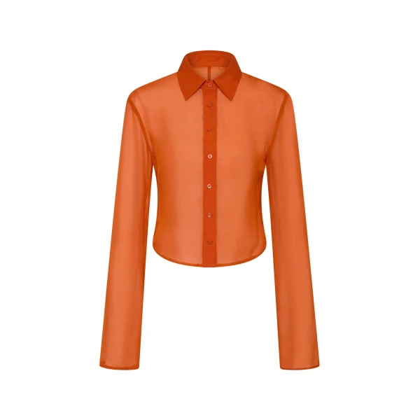 Lisander Shirt in Tangerine