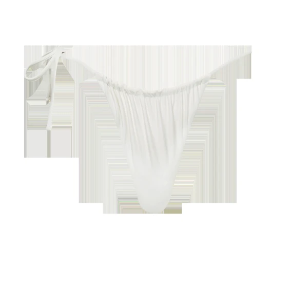 SIR the Label Louis String Brief in Ivory | Bikini | Coveti