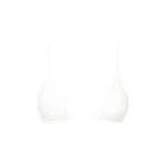 SIR the Label Louis String Triangle Top in Ivory | Bikini | Coveti
