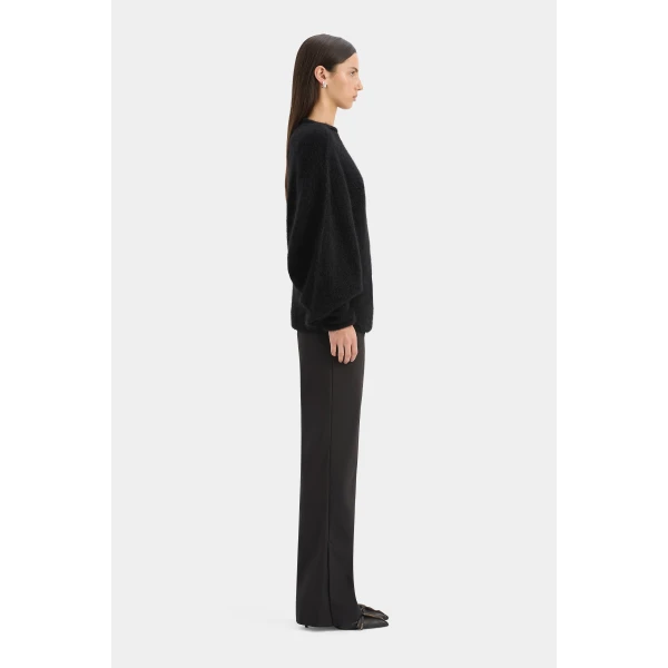 SIR the Label Marius Knit Sweater in Black | Sweaters | Coveti
