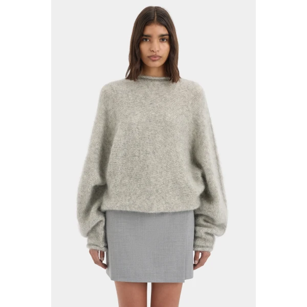 SIR the Label Marius Sweater in Grey | Sweaters | Coveti