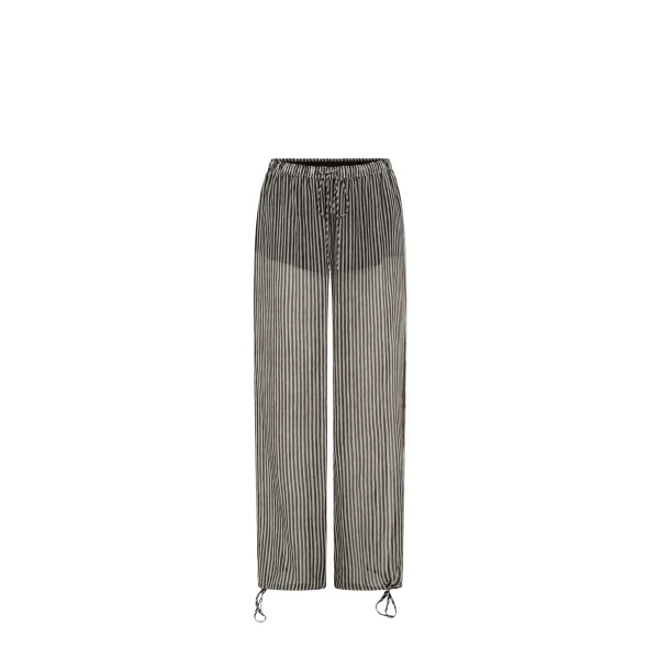 Marlowe Harem Pant in Monochrome Stripe