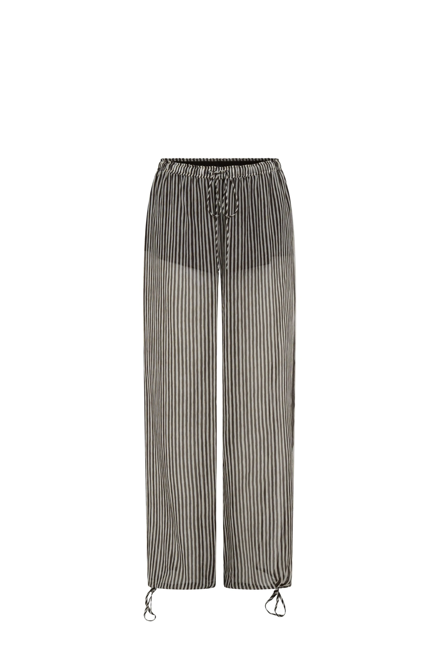 SIR the Label Marlowe Harem Pant in Monochrome Stripe SIR the Label Marlowe Harem Pant in Monochrome Stripe | Pants | Coveti