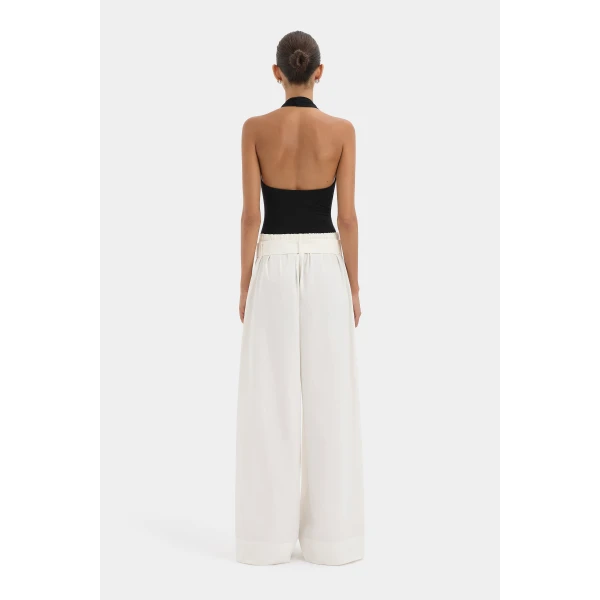 SIR the Label Matheo Beaded Tank in Black | Sleeveless | Coveti