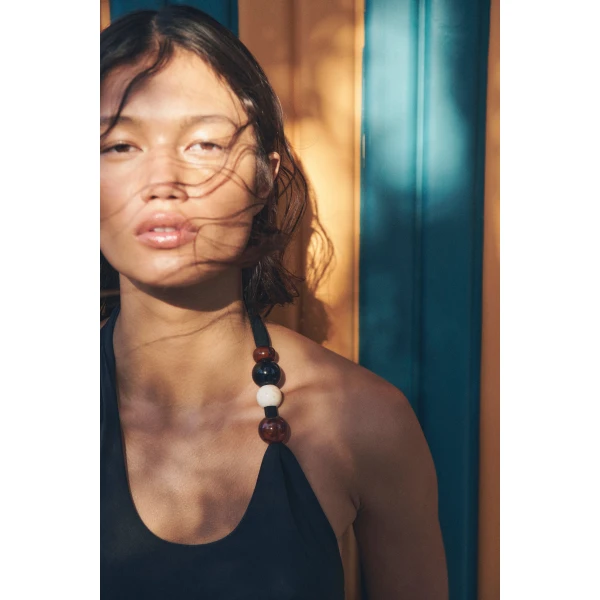SIR the Label Matheo Beaded Tank in Black | Sleeveless | Coveti