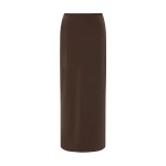 SIR the Label Matheo Midi Skirt in Truffle | Midi Skirts | Coveti