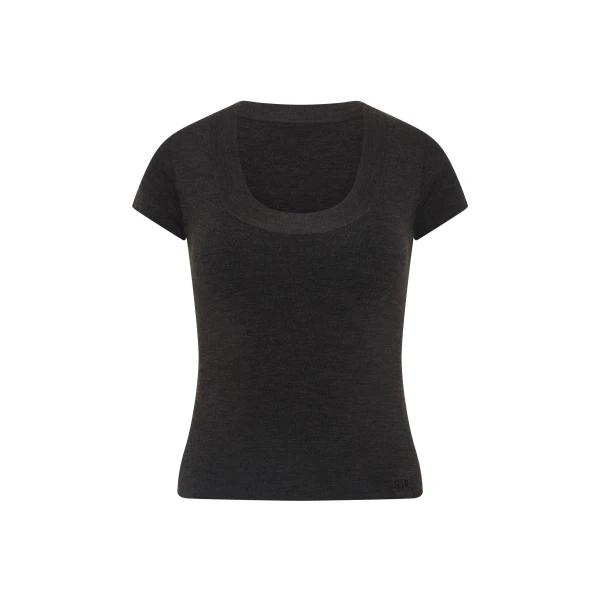 SIR the Label Mikkel Scoop Tank in Marle | Sleeveless | Coveti