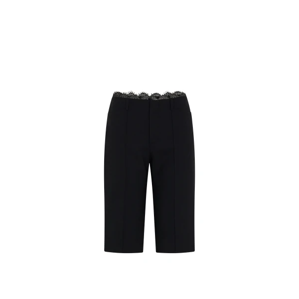 SIR the Label Miller Lace Capri Pant in Black | Pants | Coveti