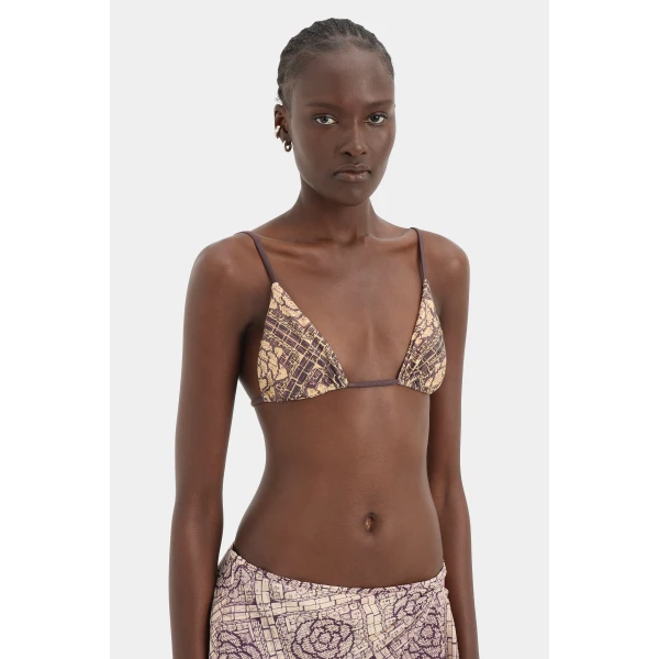 SIR the Label Mireli Mini Skirt in Rose Parquet | Mini Skirts | Coveti
