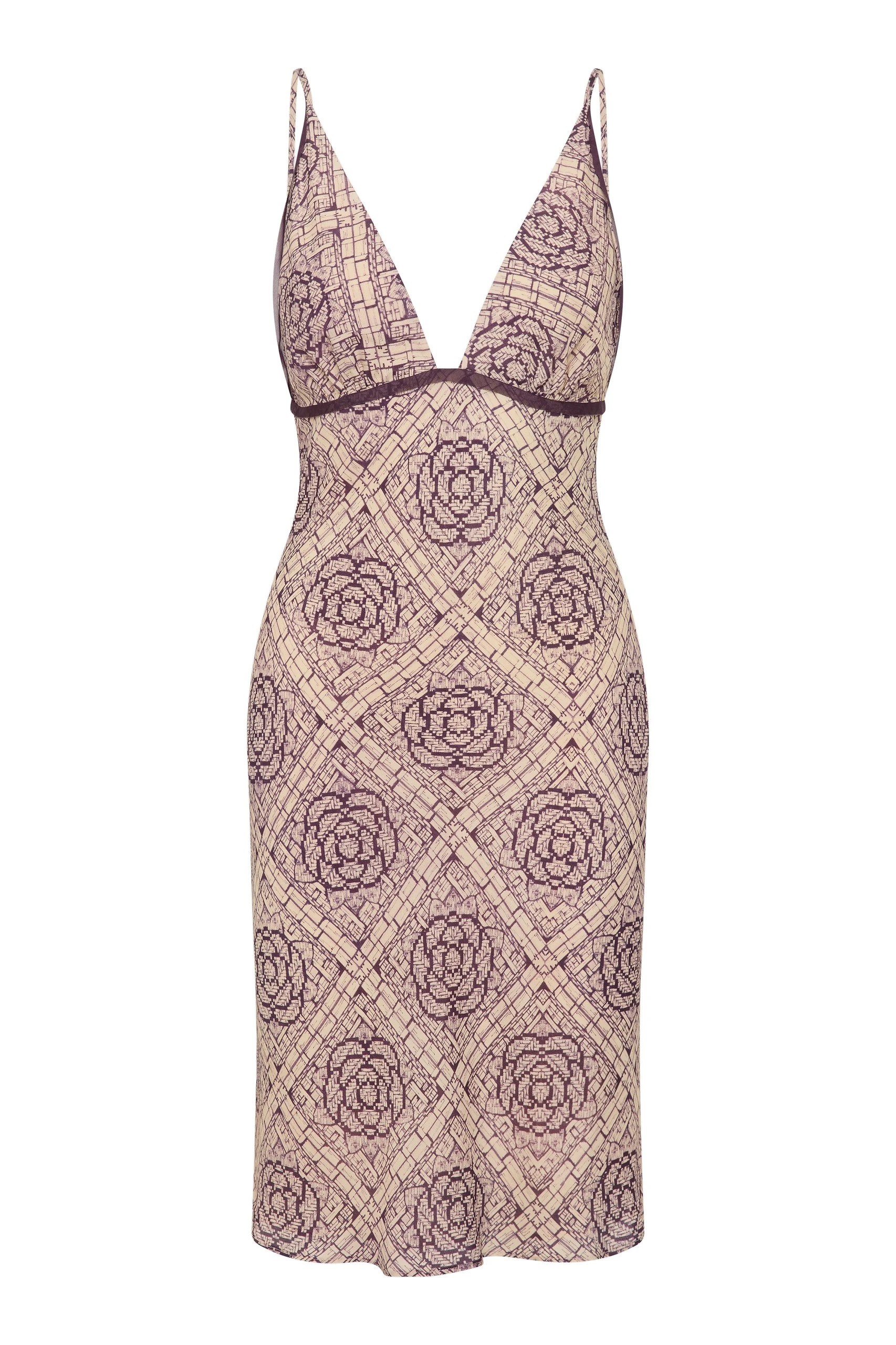 SIR the Label Mireli Slip Dress in Rose Parquet SIR the Label Mireli Slip Dress in Rose Parquet | Midi Dresses | Coveti