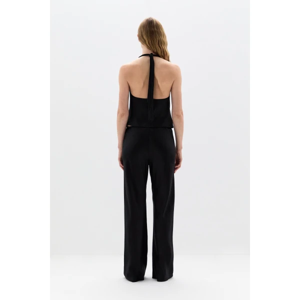 SIR the Label Montparnasse Halter Top in Black | Sleeveless | Coveti