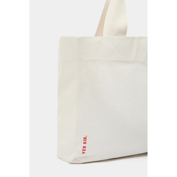SIR the Label Natalia Tote in Ivory | Totes & Top-Handle Bags | Coveti