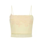 SIR the Label Noria Cropped Cami in Lemon SIR the Label Noria Cropped Cami in Lemon | Camisoles | Coveti