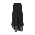 SIR the Label Noria Maxi Skirt in Black | Maxi Skirts | Coveti