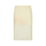 SIR the Label Noria Midi Skirt in Lemon | Midi Skirts | Coveti