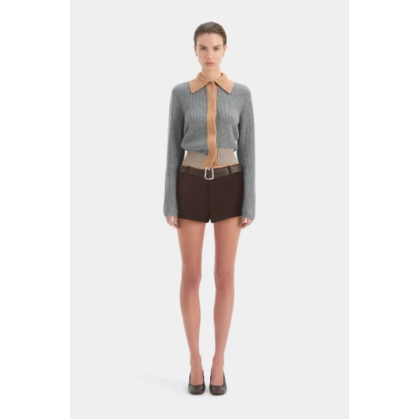 SIR the Label Olea Sweater in Grey | Sweaters | Coveti