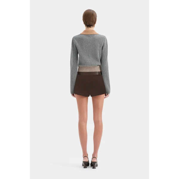 SIR the Label Olea Sweater in Grey | Sweaters | Coveti