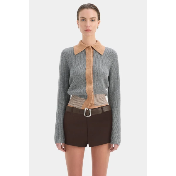SIR the Label Olea Sweater in Grey | Sweaters | Coveti