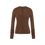 SIR the Label Parco Cardigan Set in Mocha | Cardigan | Coveti