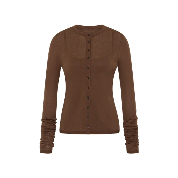 Parco Cardigan Set in Mocha