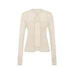 SIR the Label Parco Cardigan Set in Wheat | Cardigan | Coveti