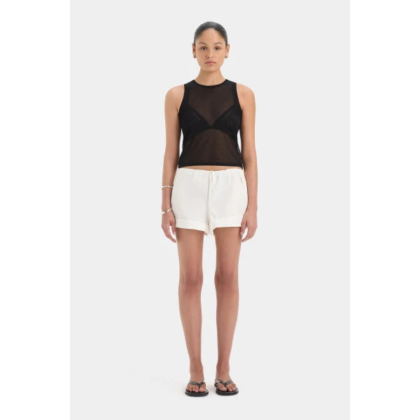 SIR the Label Peregrine Tank in Black | Sleeveless | Coveti