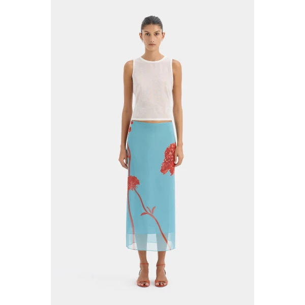 SIR the Label Peregrine Tank in Ivory | Sleeveless | Coveti