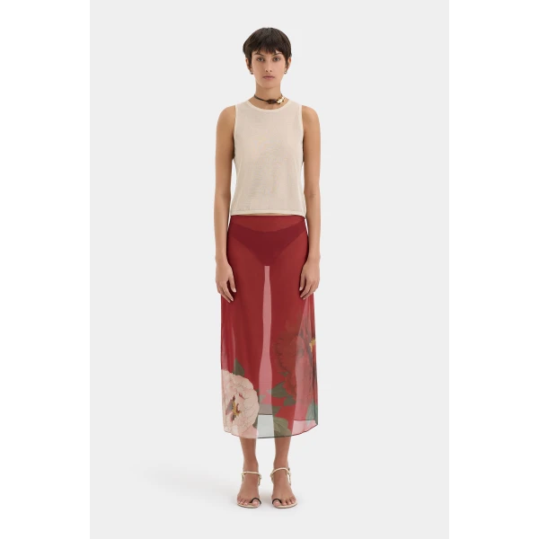 SIR the Label Peregrine Tank in Shell | Sleeveless | Coveti