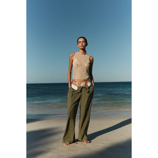 SIR the Label Peregrine Tank in Shell | Sleeveless | Coveti