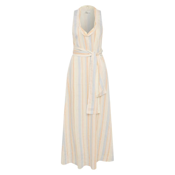 Pernille Scoop Neck Maxi Dress in Sommer Stripe