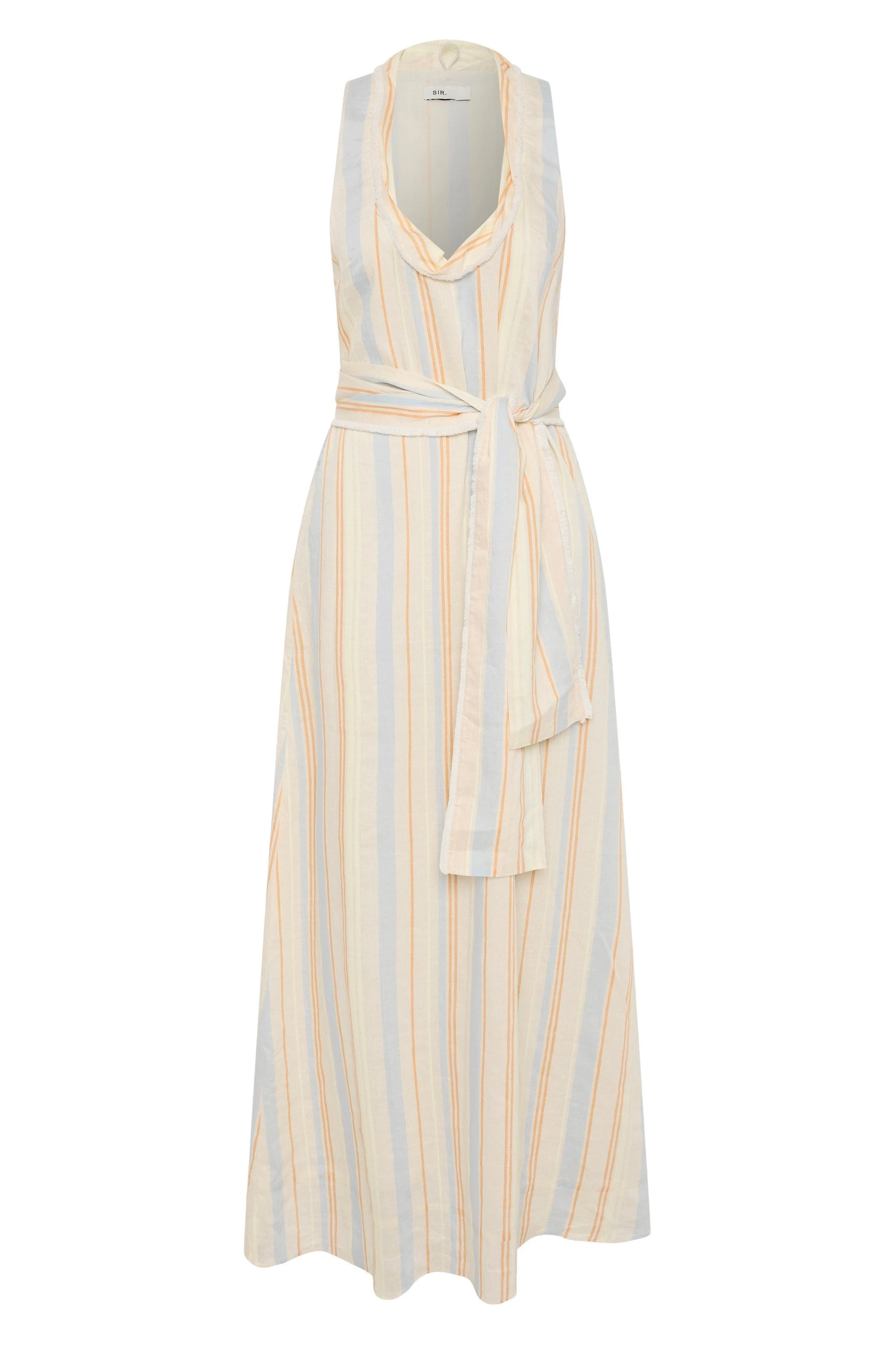 SIR the Label Pernille Scoop Neck Maxi Dress in Sommer Stripe SIR the Label Pernille Scoop Neck Maxi Dress in Sommer Stripe | Maxi Dresses | Coveti