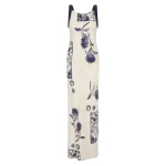 SIR the Label Phillipa Slip Dress in Eira Midnight | Maxi Dresses | Coveti
