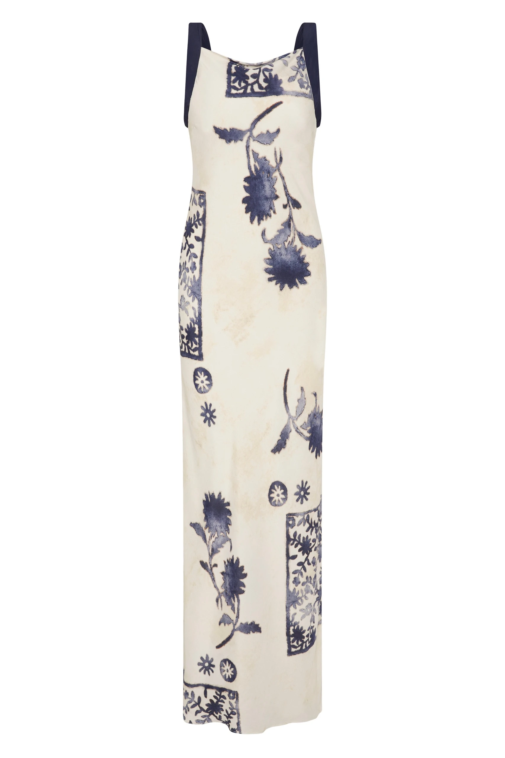 SIR the Label Phillipa Slip Dress in Eira Midnight SIR the Label Phillipa Slip Dress in Eira Midnight | Maxi Dresses | Coveti
