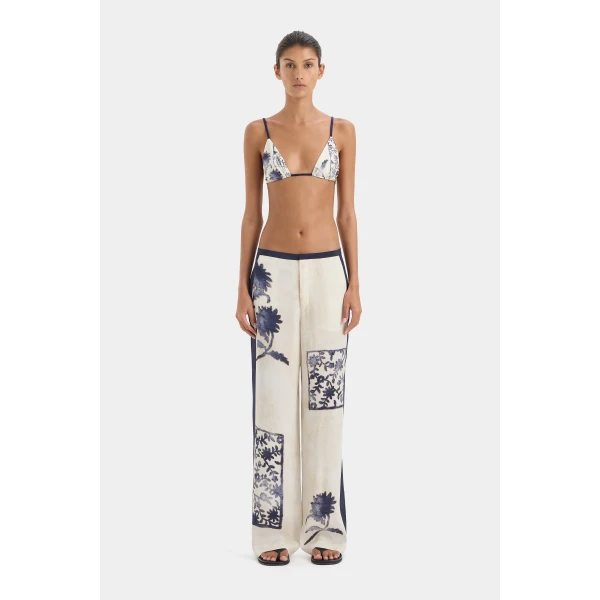 SIR the Label Phillipa Trouser in Eira Midnight | Tailored pants | Coveti