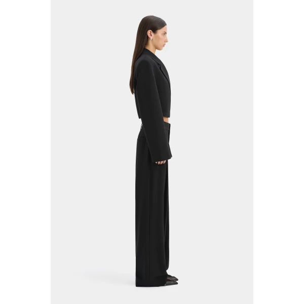 SIR the Label Rivoli Trouser in Black | Tailored pants | Coveti