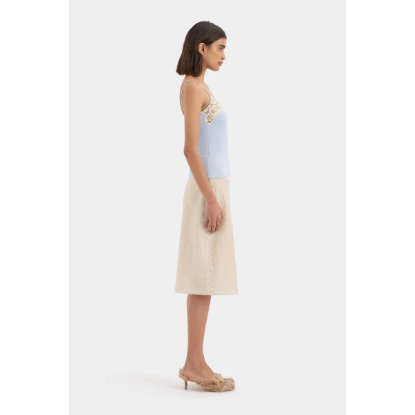 SIR the Label Saeli Cami in Ice Blue | Camisoles | Coveti