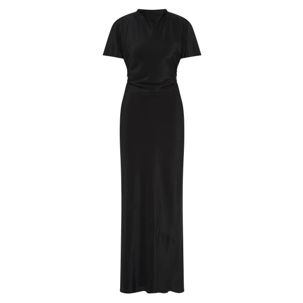 Seameadow Bias Dress in Black