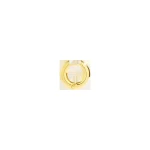 SIR the Label Signature Huggie Earring in Gold | Earrings | Coveti