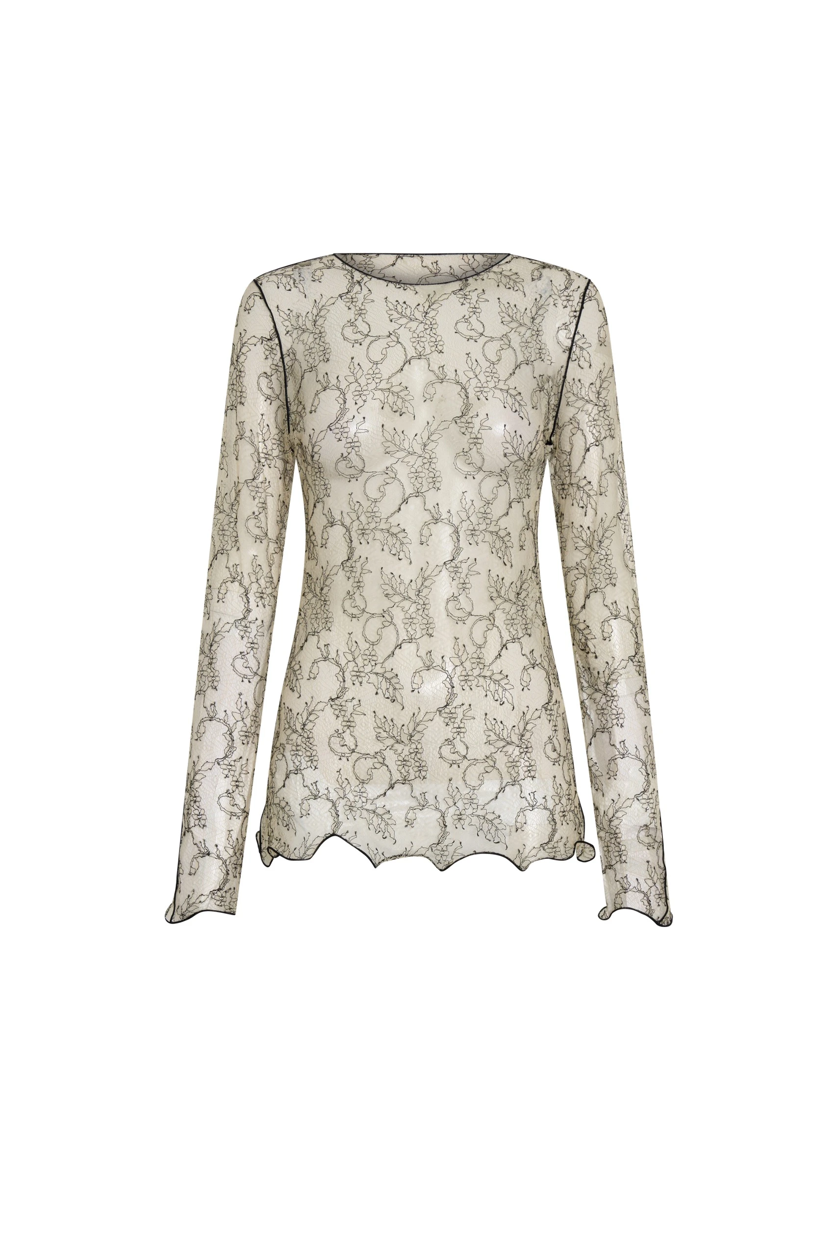 SIR the Label Skye Long Sleeve Lace Top in Wisteria Lace SIR the Label Skye Long Sleeve Lace Top in Wisteria Lace | Lace | Coveti
