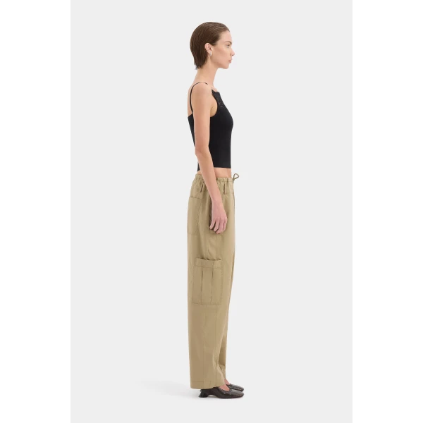 SIR the Label Sola Pant in Camel | Pants | Coveti