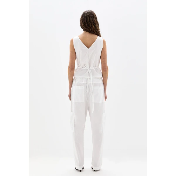 SIR the Label Sola Pant in Ivory | Pants | Coveti