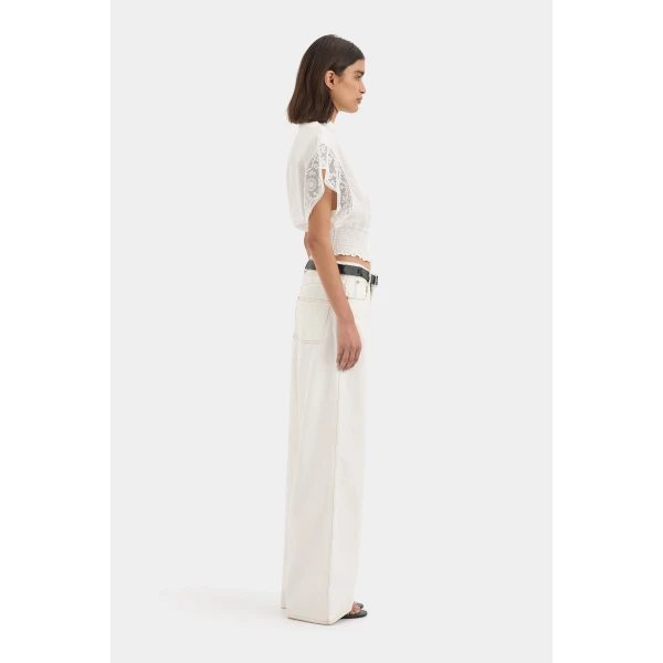 SIR the Label Sola Top in Ivory | Tops | Coveti